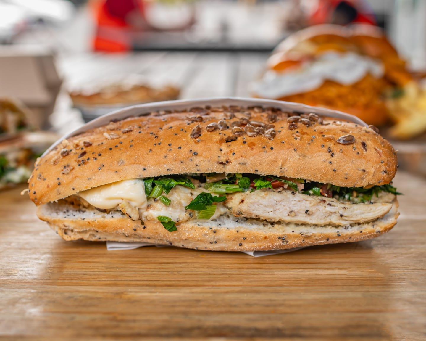 Thyme & garlic roasted chicken